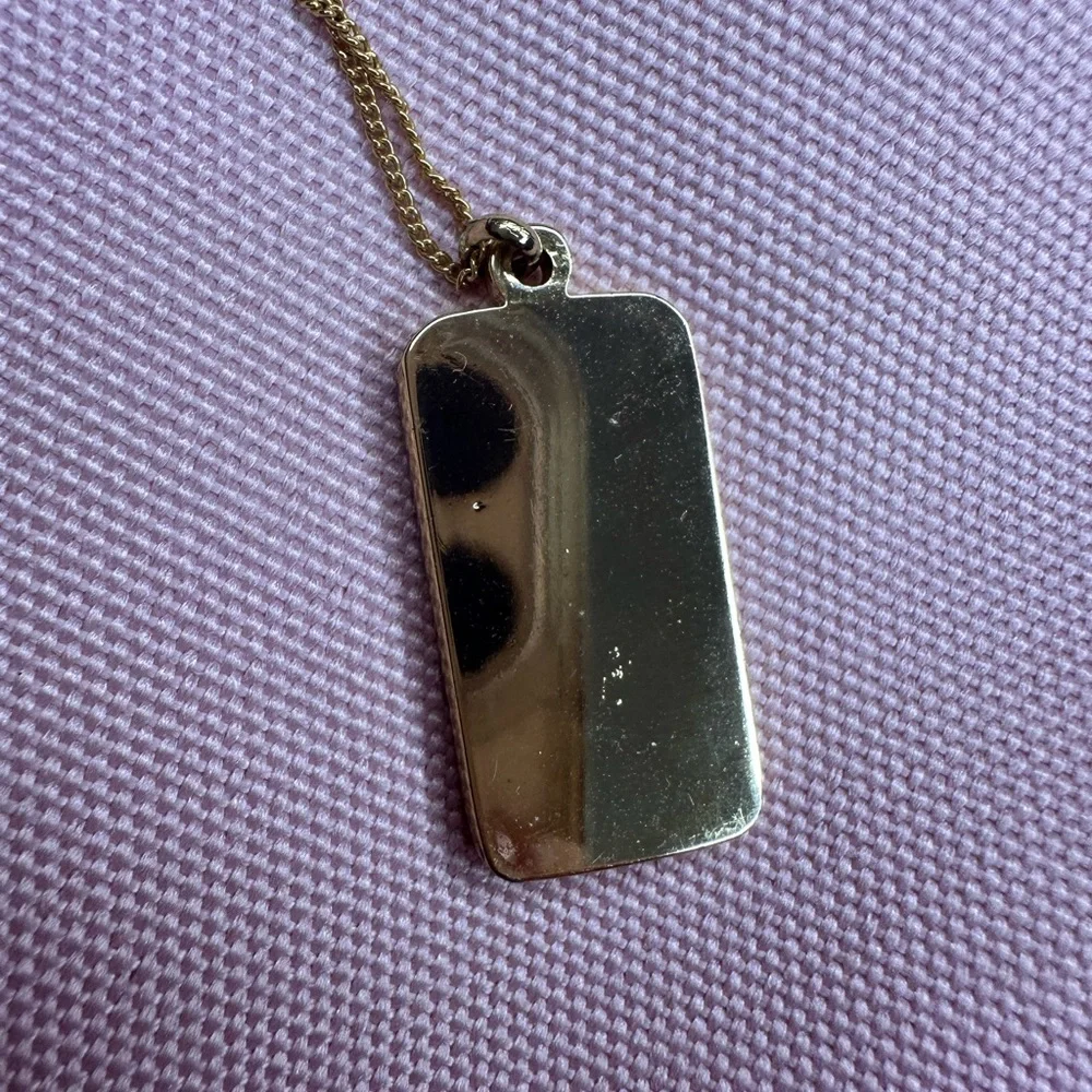 Christian Dior Silver and Gold Necklace